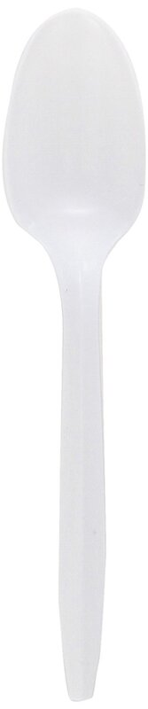 Genuine Joe GJO20002 Polypropylene Medium-Weight Spoon, White (Pack of 1,000)