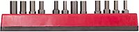 Mayhew Tools 18004 12-Piece Insert Bit Set, SAE Hex and Tamper Hex