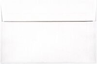 JAM PAPER Foil-Lined Invitation Envelopes - White with Foil Lining - 25/Pack