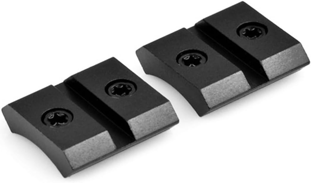 WARNE Maxima M838/838M Browning BLR Steel Receiver Base, Two Piece Base Set, 6-48 Screws