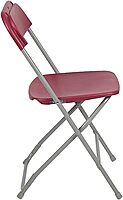 Flash Furniture Hercules Series Commercial-Grade Plastic Folding Chair - 650LB Weight Capacity