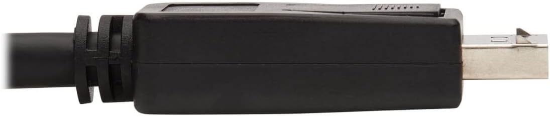 Eaton Tripp Lite Series DisplayPort 1.2 to HDMI Active Adapter Cable (M/M), 4K 60 Hz, HDR, Secure-Grip Plugs, Black