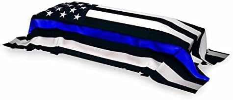THIN BLUE LINE USA DuraSleek Thin Blue Line American Flag, Sewn & Embroidered