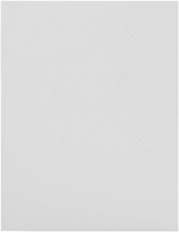 JAM PAPER Blank Fold-Over Cards 65-lb Smooth Cardstock 100/Pack