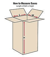 AVIDITI 12 x 12 x 72 Corrugated Cardboard Boxes, Tall 12"L x 12"W x 72"H, Pack of 10 | Shipping, Packaging, Moving, Storage Box for Home or Business, Strong Wholesale Bulk Boxes