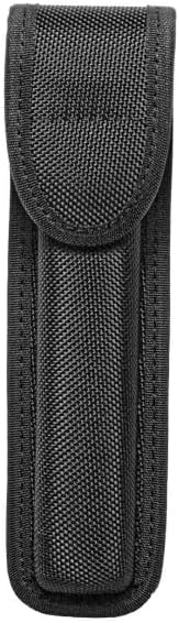 Hero's Pride Ballistic Closed LED AA Compact Flashlight Case - Lightweight Design - Hidden USA DOT Snaps