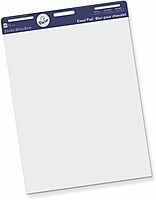 Pacon 3385 Easel Pad, Perforated, Unruled, 27x34-Inch, 50 Sheets, White