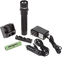 Nightstick TAC-510XL Xtreme Lumens Polymer Multi-Function Tactical Flashlight-Rechargeable, 6.25-Inch, Black
