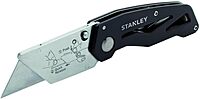 Stanley 10-855 Folding Utility Knife - Aluminum Handle, Stainless Steel Blade