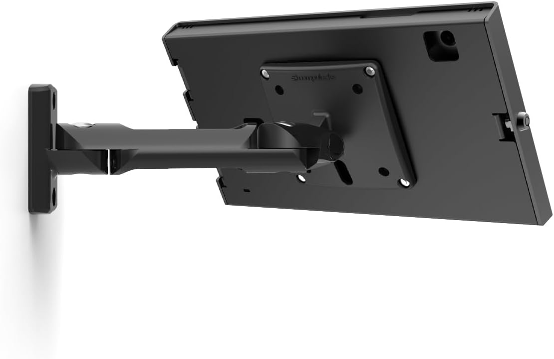 Compulocks Galaxy Tab A9+ Wall Mount Enclosure – Secure Swing Arm Mount for Tablet – Apex Enclosure