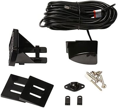 HAWKEYE DepthTrax 2B In-Dash Transom Mount Digital Depth Finder — 600 ft