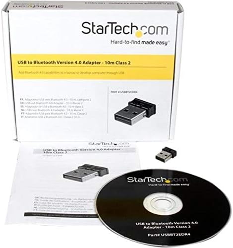 StarTech USB Bluetooth Adapter (Compact USB Dongle)