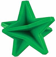 Champion Targets 43804 Duraseal Crazy Bounce Star Target, Green