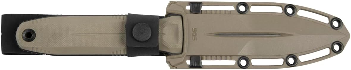 SOG Pentagon FX Professional Hard-Use Full-Sized Fixed Blade Knife