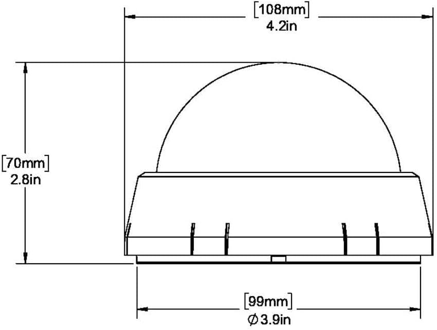 RITCHIE COMPASSES Compass, Kayak Mount, 2.75" Dial, White