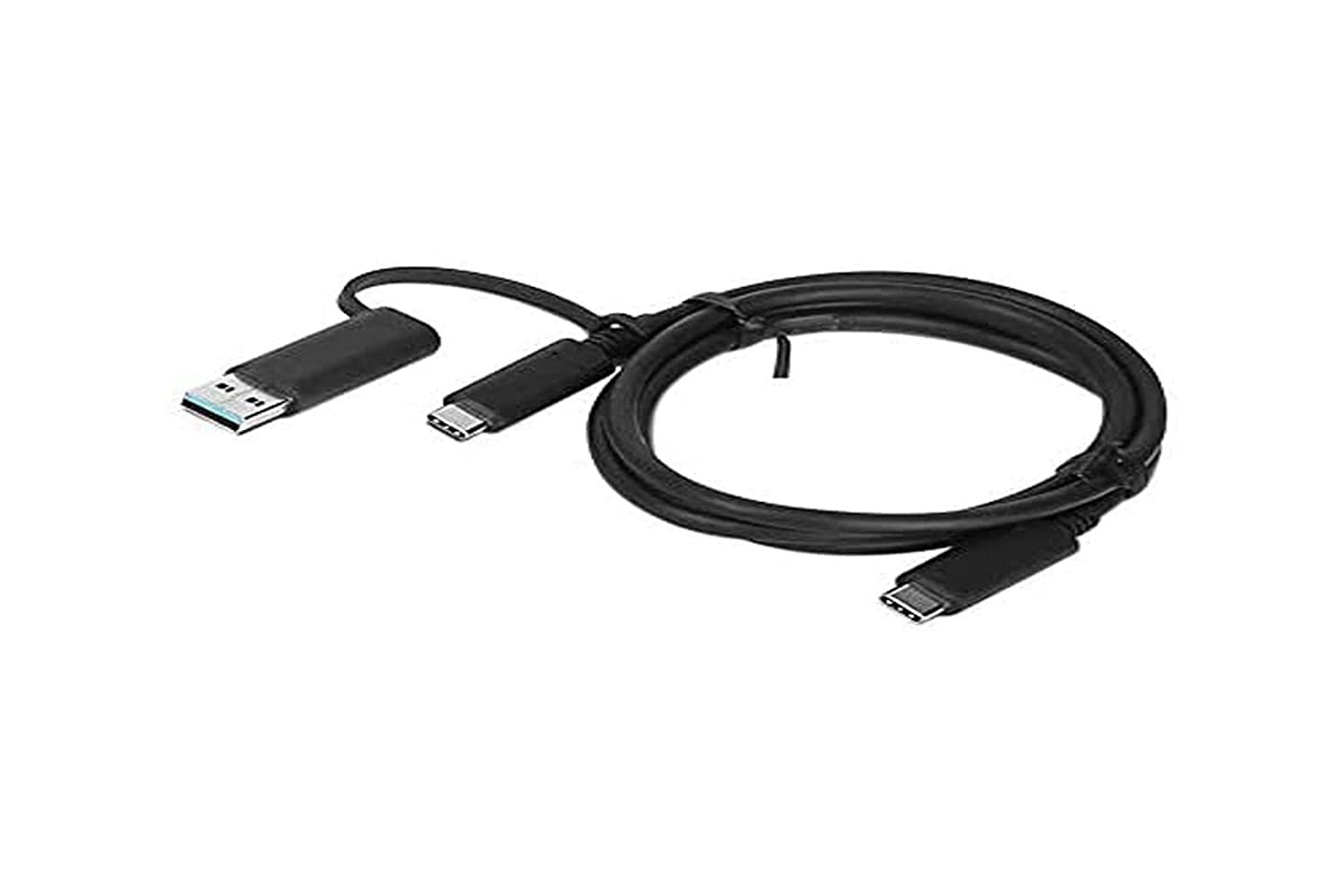 Lenovo Hybrid USB-C With USB-A Cable - 3.28 ft USB Data Transfer Cable - 4X90U90618