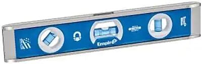 EMPIRE LEVEL EM70.10 10" TRUBLU Torpedo Level - Blue, Aluminum, Magnetic
