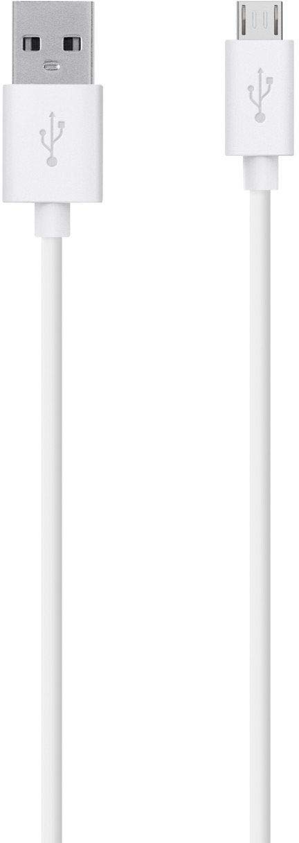 Belkin MIXIT Micro USB Cable for Samsung Phones (White, 4 Feet)