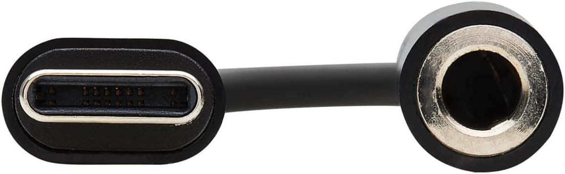 TRIPP LITE USB-C to 3.5 mm Headphone Jack Adapter - Hi-Res Audio