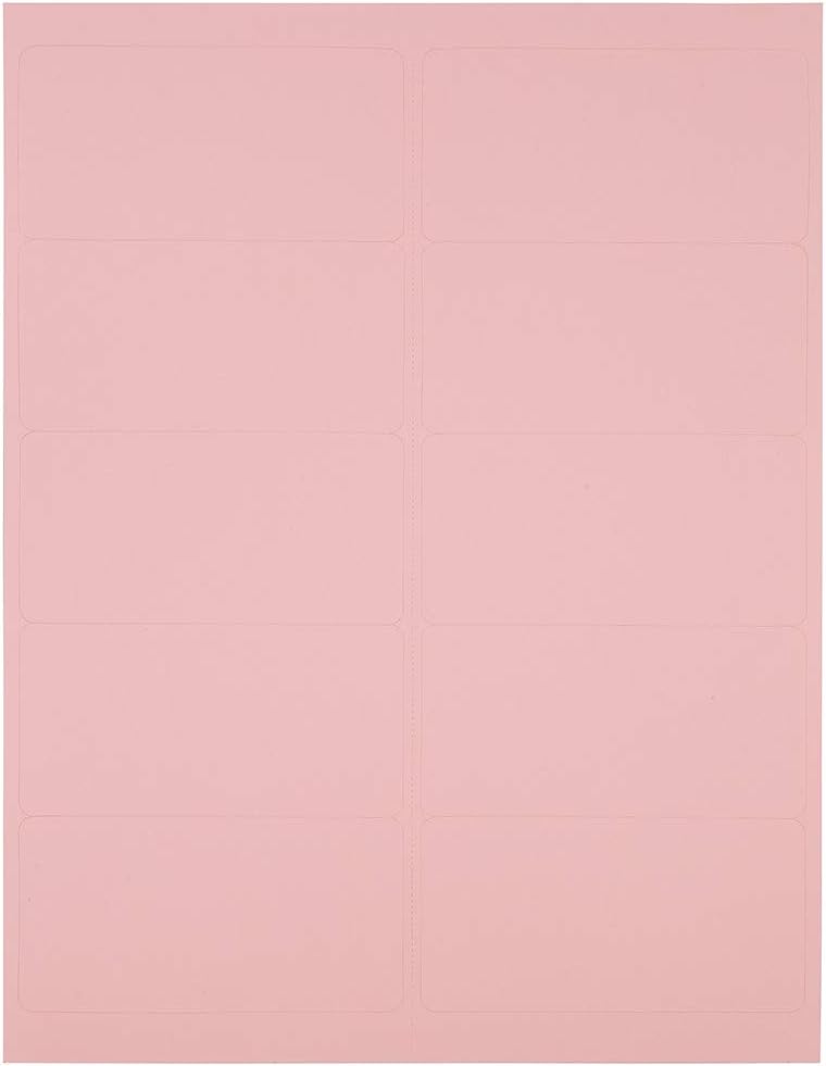 JAM PAPER Mailing Address Labels - Self-Adhesive Rectangular