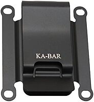 Ka-Bar Metal Belt Clip for TDI Knives, Black, Small