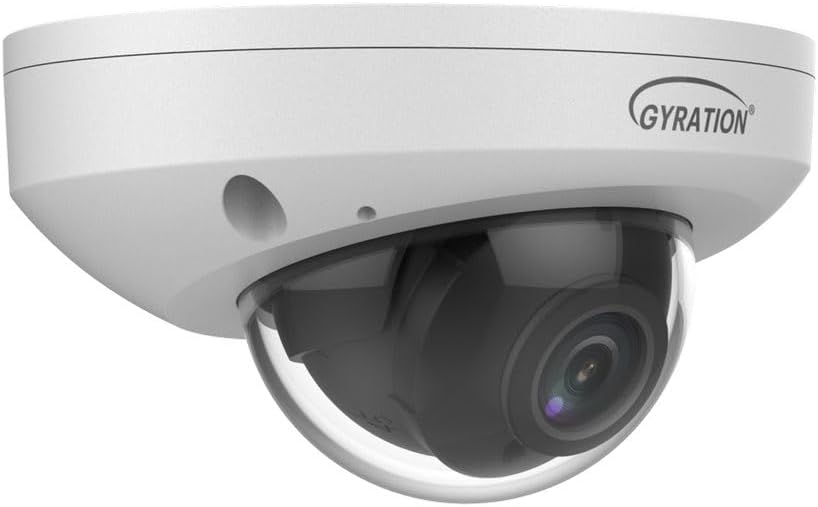 4MP Fixed Dome Security Camera CyberView-412D Outdoor Starlight Technology IK10 Vandal Proof IP67 Waterproof Smart Intrusion