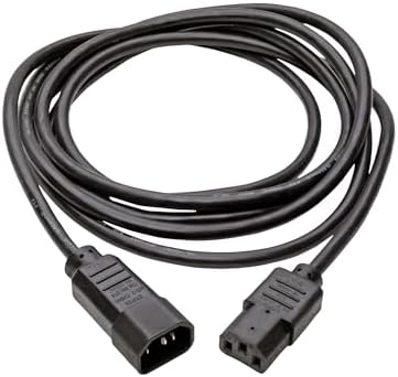 Tripp Lite Standard Computer Power Extension Cord (IEC-320-C14 to IEC-320-C13) 18 AWG 10A