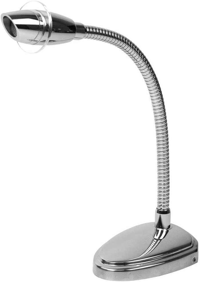Sea-Dog Deluxe High Power LED Reading Light Flexible w/Touch Switch - Cast 316 Stainless Steel/Chromed Cast Aluminum