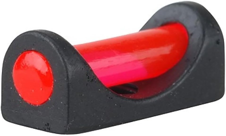 TRUGLO Tru-Bead Fiber Optic Front Sight Universal Fits Shotgun with Vent Rib, Dual Color, Interchangeable Color 3 mm Red