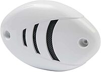 Marinco 10080 12V Drop-in Low Profile Horn with Black and White Grills