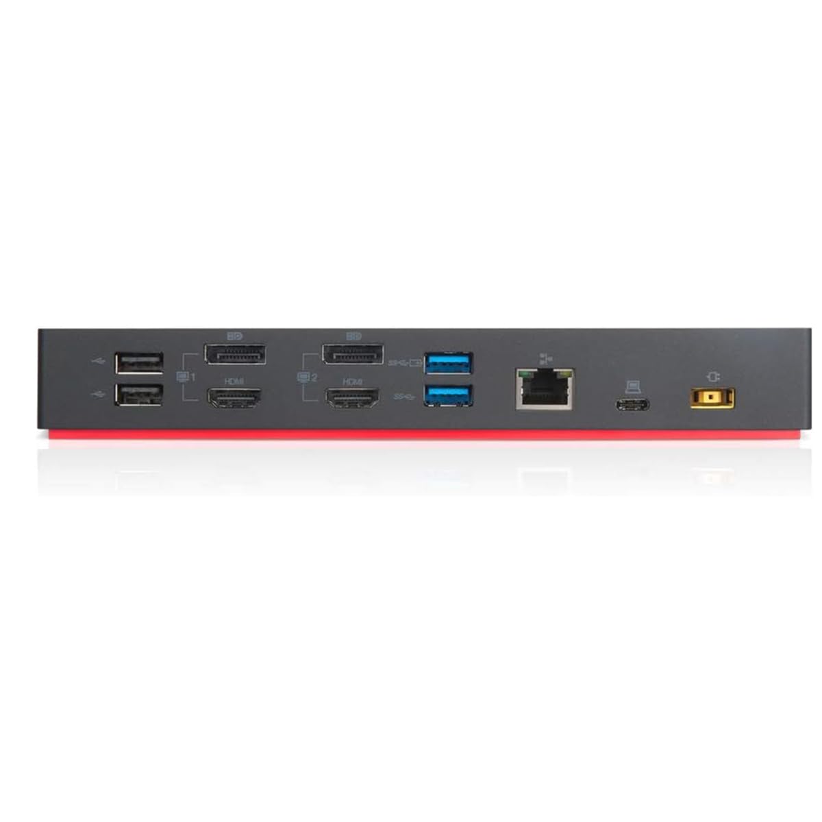 Lenovo ThinkPad Docking Station - for Notebook/Desktop PC/Monitor - Charging Capability - 135 W - USB Type C - 40AY0135US