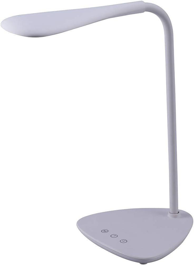 BLACK+DECKER VLED1820-BD Battery LED Desk Lamp, Dimmable with Adjustable Color Temperature, 4 Hour Battery Life