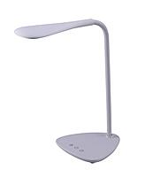 BLACK+DECKER VLED1820-BD Battery LED Desk Lamp, Dimmable with Adjustable Color Temperature, 4 Hour Battery Life, Rechargeable, Reduces Eyestrain, White Triangle Base