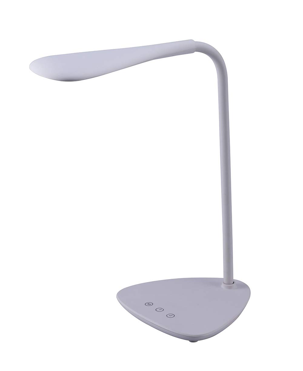 BLACK+DECKER VLED1820-BD Battery LED Desk Lamp, Dimmable with Adjustable Color Temperature, 4 Hour Battery Life
