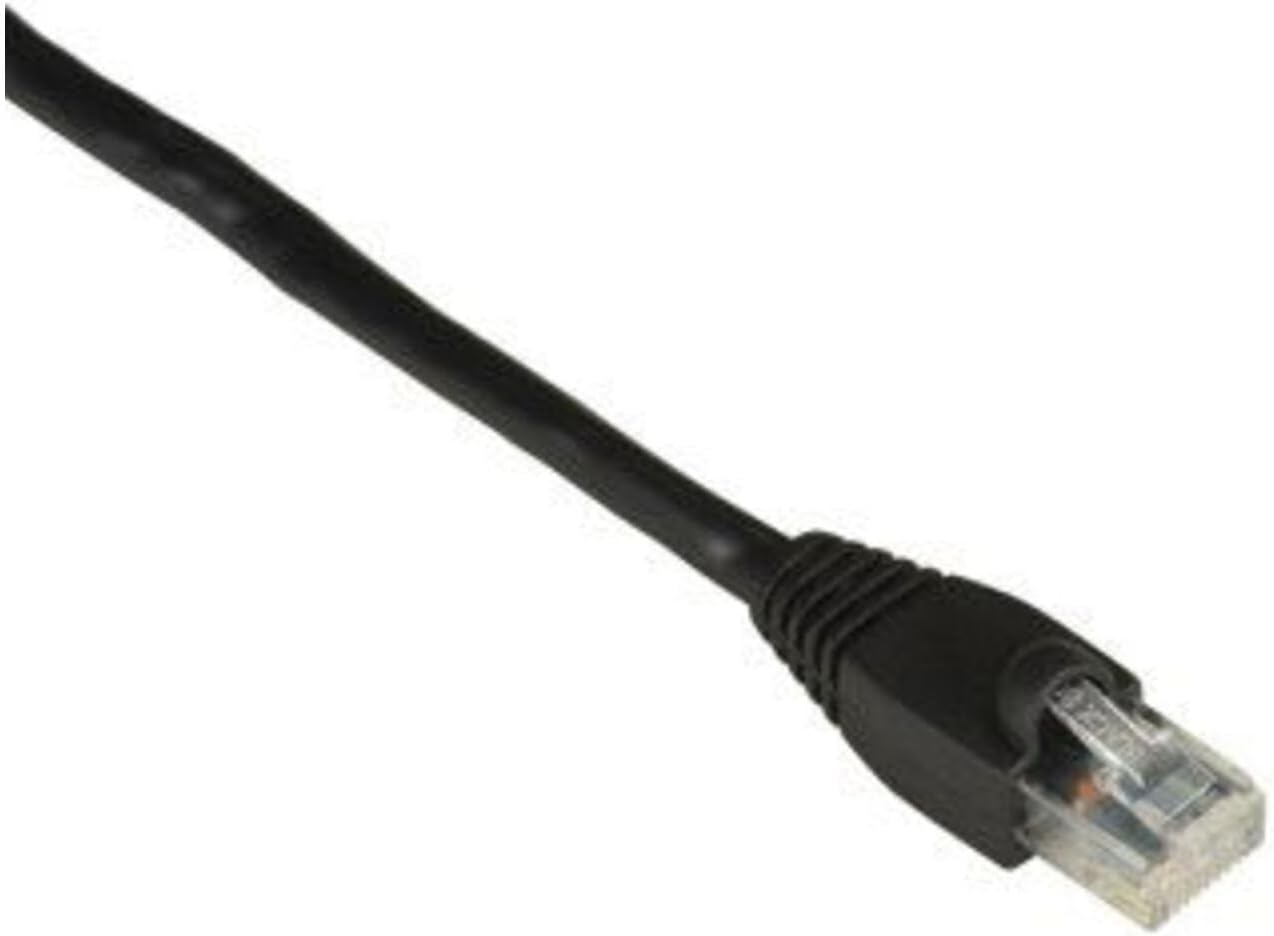 Black Box GigaTrue 25FT Cat6 UTP 550MHz Snagless Patch Cable - Black