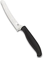 SPYDERCO Z-Cut Kitchen Knife with CTS BD1N Stainless Steel Blade