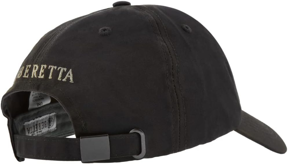 Beretta Men's Waxed Cotton Hunting Hat with Trident Logo