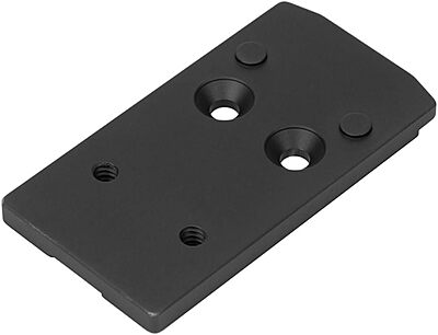 Holosun 407/507 K Adapter Compatible with Glock MOS, 7075 T6 Aluminum, Black Anodized, Easy Install, Sporting Optic Mount (KPLT-MOS9MM)