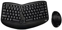 WKB-1150CB Tru-Form Wireless Ergo Mini Keyboard & Mouse Combo, Ergonomic & Compact Size Design Keyboard and Ergonomic