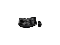 WKB-1150CB Tru-Form Wireless Ergo Mini Keyboard & Mouse Combo, Ergonomic & Compact Size Design Keyboard and Ergonomic