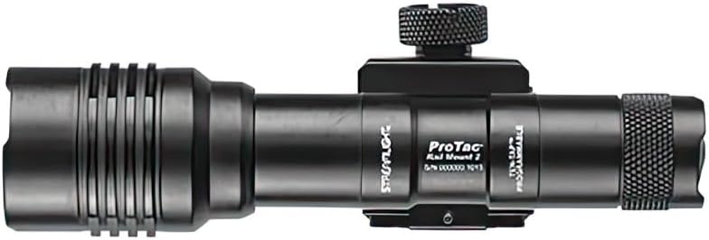 Streamlight 88059 ProTac Rail Mount 2 625-Lumen Weapon Light with CR123A Batteries and Remote Pressure Switch, Tail Switch
