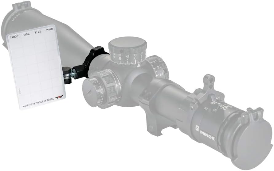 Warne 7856M Universal Data Card Holder 34mm