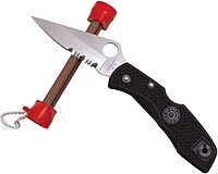 Lansky Spyder Knife Sharpener: Specially Designed for Serrated Knife Sharpening - LTRSP