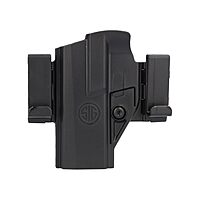 Sig Sauer P365/P365X/P365XL Ambidextrous IWB/OWB Concealed Carry Waistband Black Polymer Handgun Holster for Men & Women