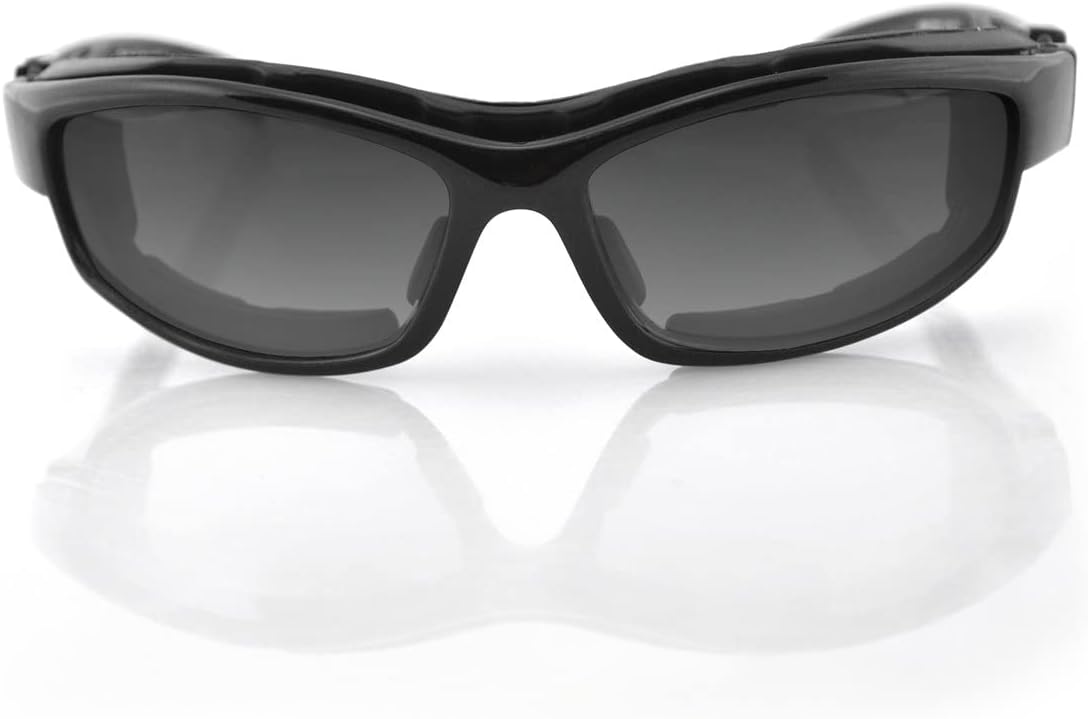 Bobster ® Road Hog 2, Gloss Black Frame, Dual Grade Reflective, Smoked, Amber, & Clear Lens
