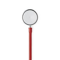 Medline MDS926206 Dual-Head Stethoscope - Latex-Free - Red