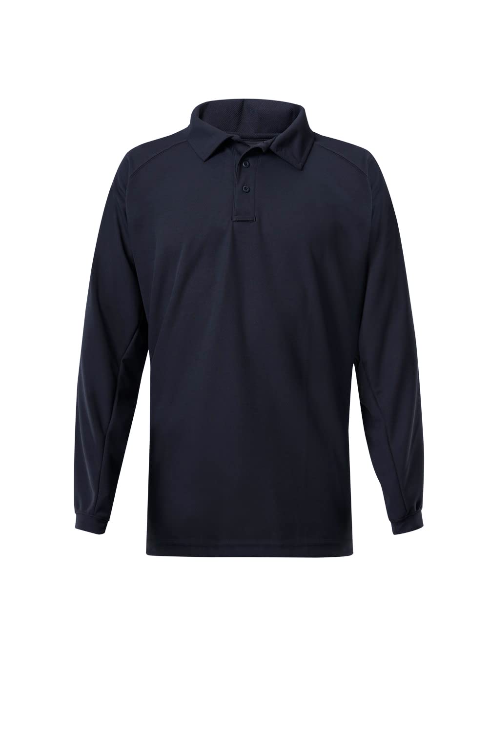 VERTX Mens Coldblack Long-Sleeve Tactical Polo Shirt