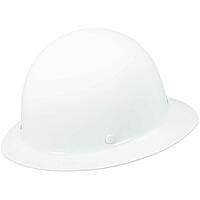 MSA Skullgard Full-Brim Hard Hat with Fas-Trac III Ratchet Suspension
