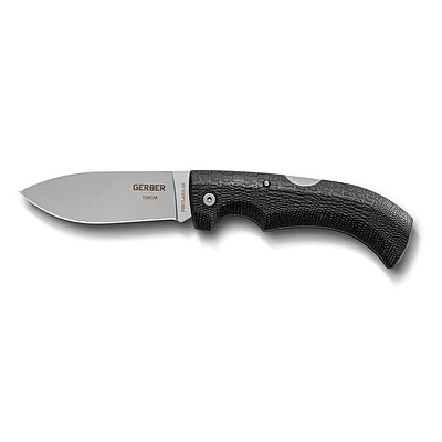 Gerber Gear Gator Folding Pocket Knife with Gator Grip Handle and Lock-Back