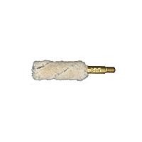 Shooter's Choice Cotton Bore Mop with Brass Stem, 8-32 Thread